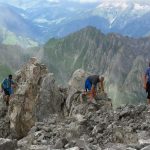 Auf dem Weg zur Mittagsspitze